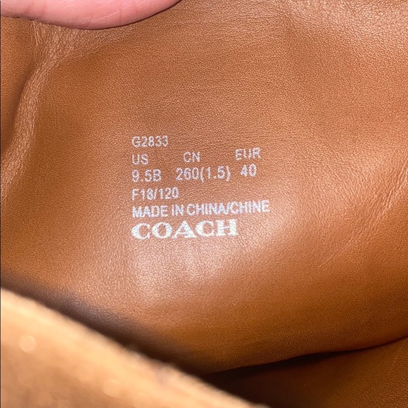 Coach Graham Slouchy Suede Boots - Picture 6 of 9